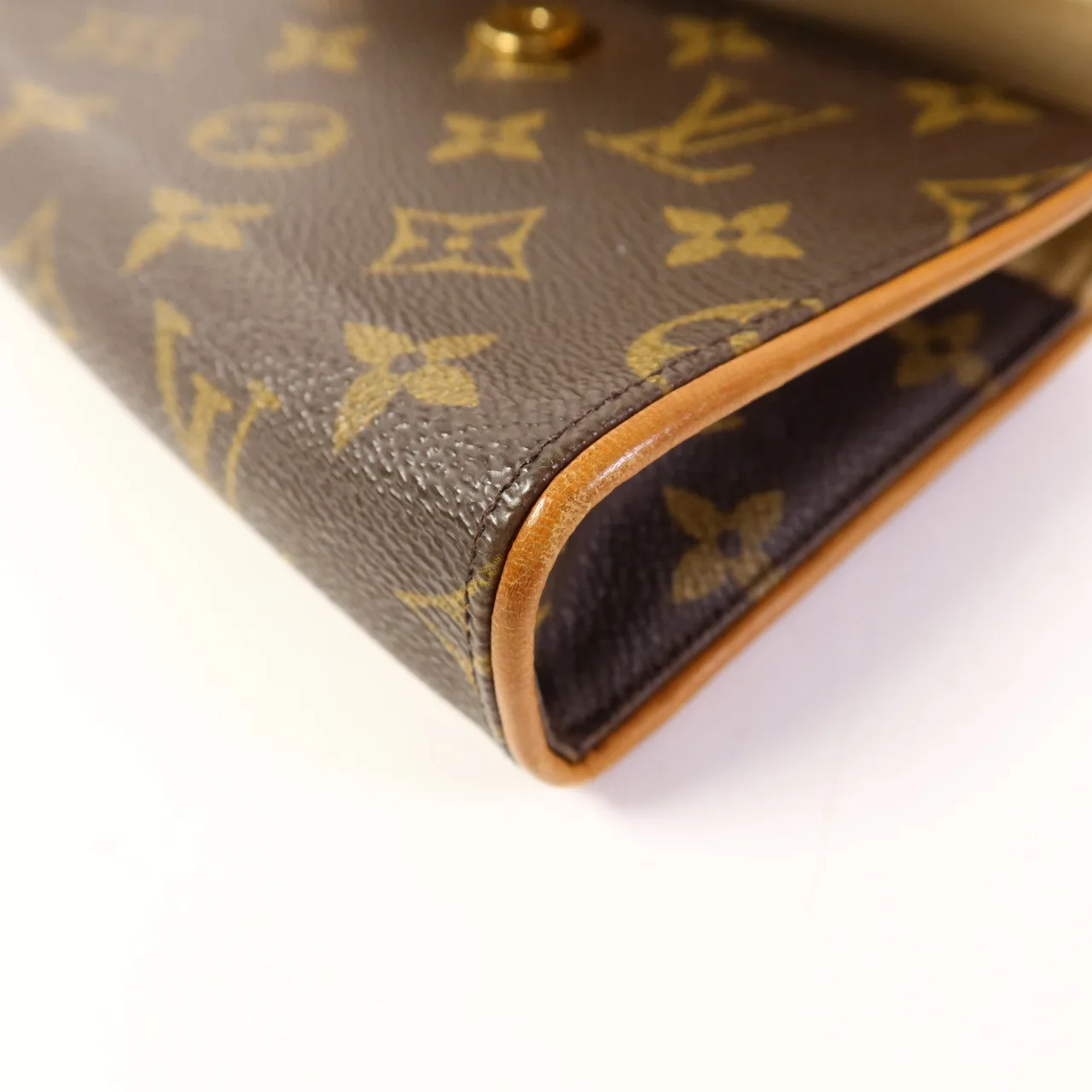LOUIS VUITTON Pochette Florentine M51855 腰包 塗層帆布 棕色 / Brown 塗層帆布 中古品B - 縮圖 13