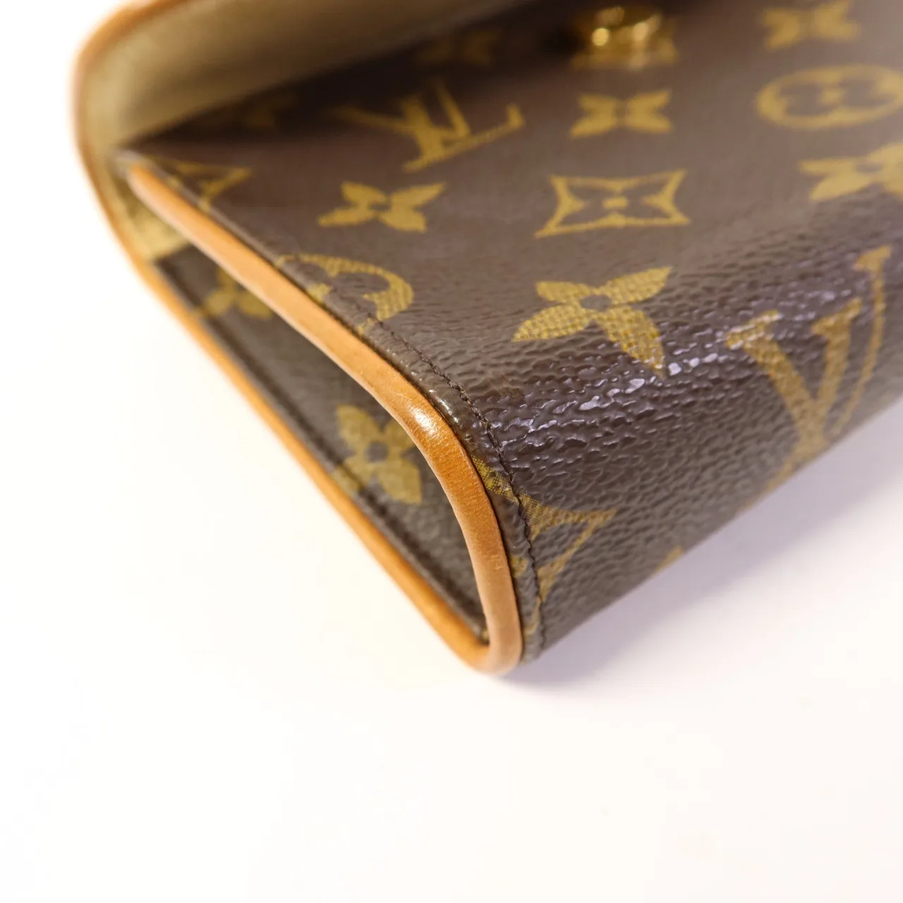 LOUIS VUITTON Pochette Florentine M51855 腰包 塗層帆布 棕色 / Brown 塗層帆布 中古品B - 縮圖 14