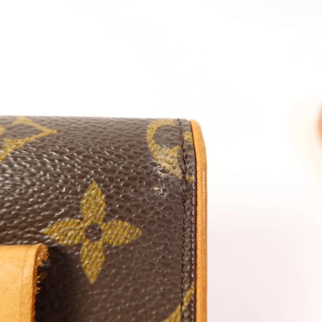 LOUIS VUITTON Pochette Florentine M51855 腰包 塗層帆布 棕色 / Brown 塗層帆布 中古品B - 縮圖 18