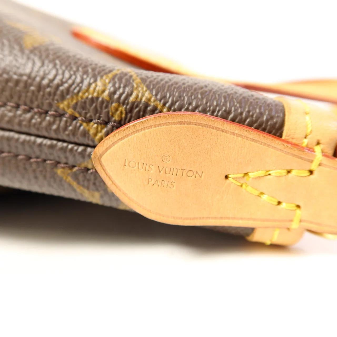 LOUIS VUITTON Neverfull M46705 兩用包 塗層帆布 棕色 / Brown 塗層帆布 中古品B - 縮圖 8