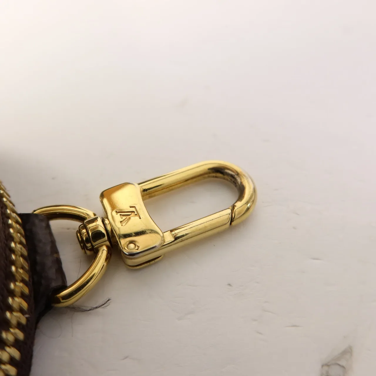 LOUIS VUITTON Neverfull M46705 兩用包 塗層帆布 棕色 / Brown 塗層帆布 中古品B - 縮圖 11