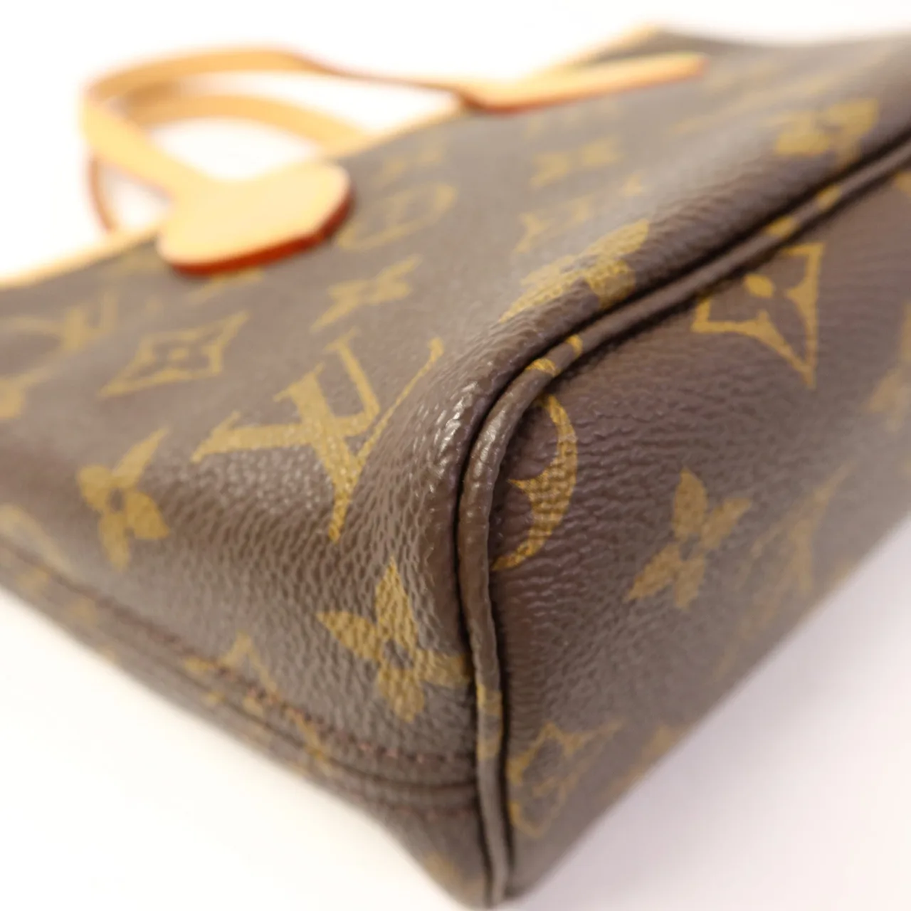 LOUIS VUITTON Neverfull M46705 兩用包 塗層帆布 棕色 / Brown 塗層帆布 中古品B - 縮圖 17