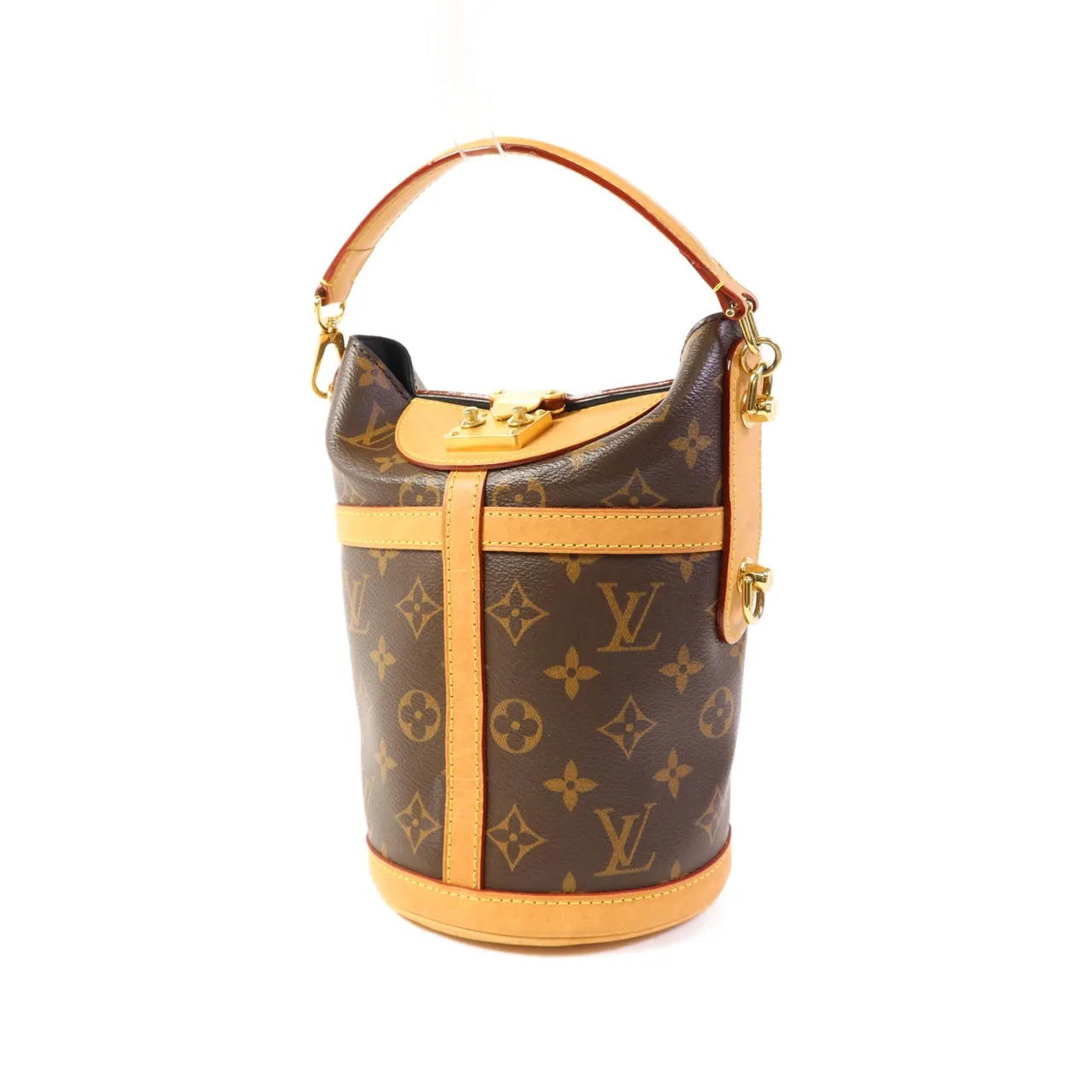LOUIS VUITTON Duffle M43587 兩用包 塗層帆布 棕色 塗層帆布 中古品A - 縮圖 3