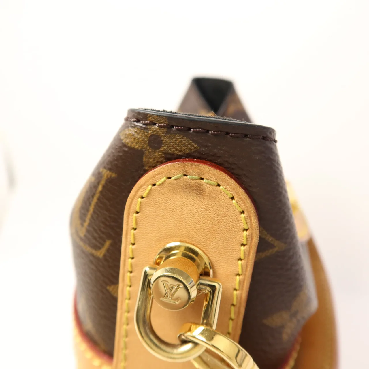 LOUIS VUITTON Duffle M43587 兩用包 塗層帆布 棕色 塗層帆布 中古品A - 縮圖 17