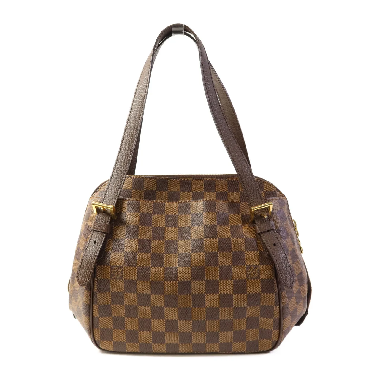LOUIS VUITTON Belem N51174 肩背包 塗層帆布 棕色 / Brown 塗層帆布 中古品A - 縮圖 2