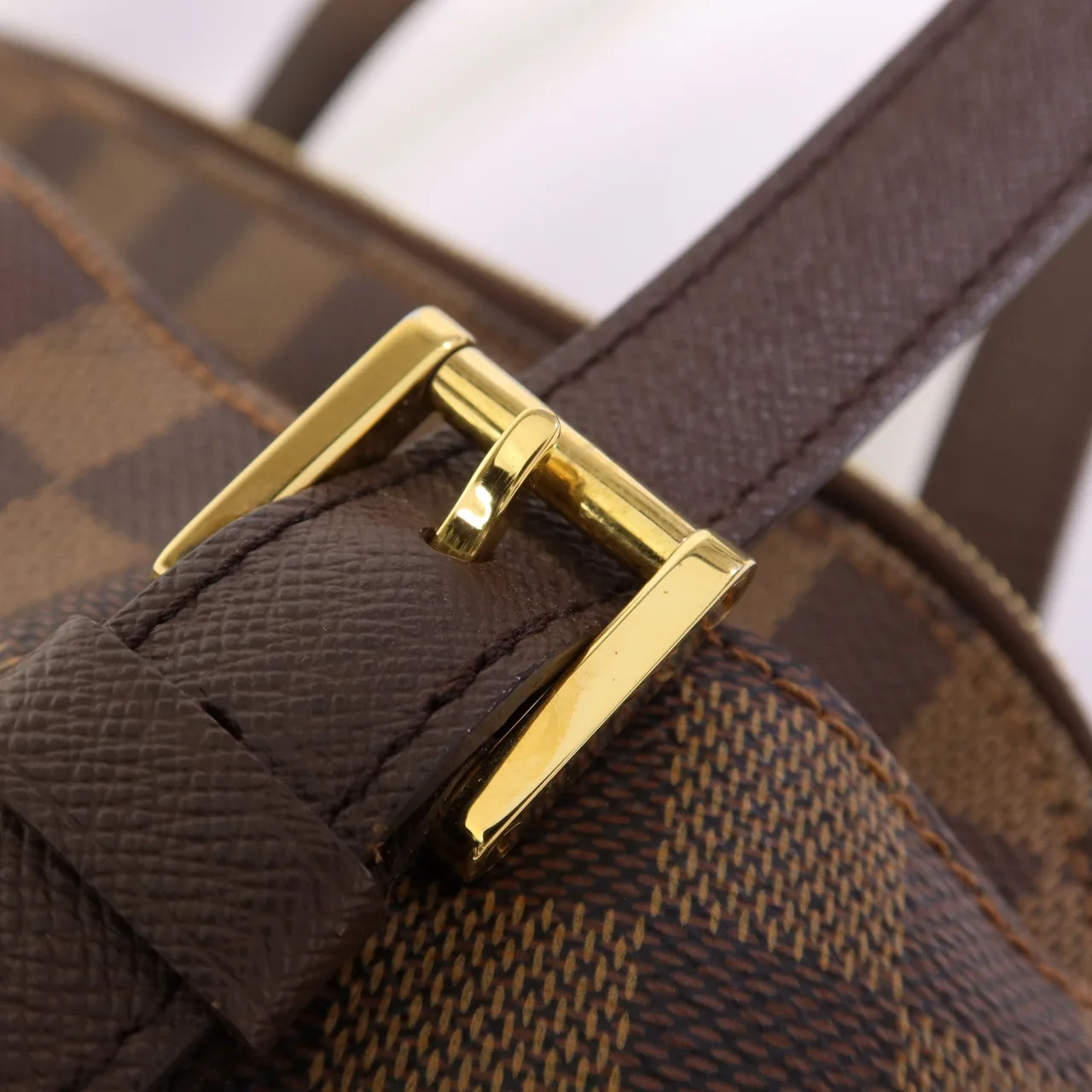 LOUIS VUITTON Belem N51174 肩背包 塗層帆布 棕色 / Brown 塗層帆布 中古品A - 縮圖 9