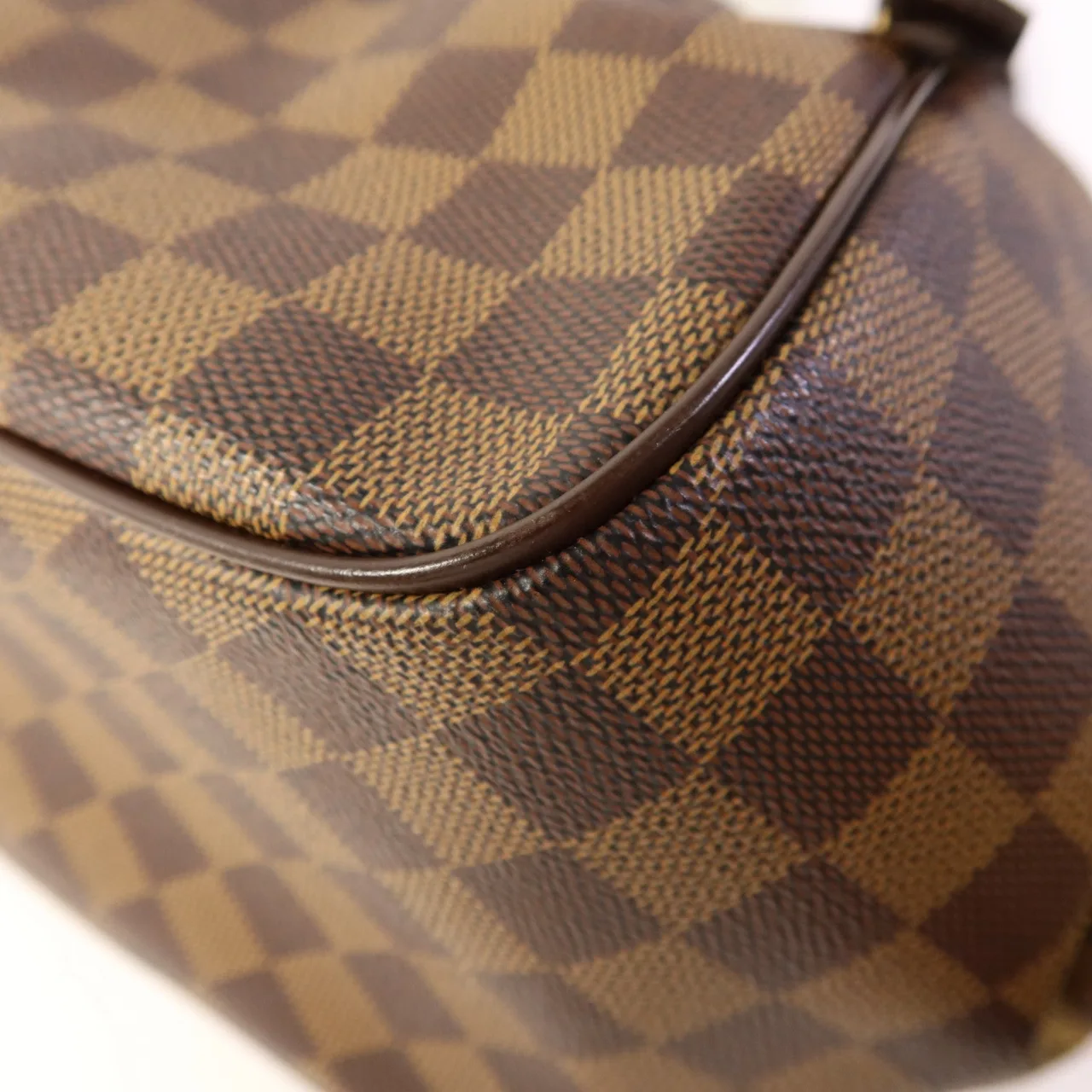 LOUIS VUITTON Belem N51174 肩背包 塗層帆布 棕色 / Brown 塗層帆布 中古品A - 縮圖 13