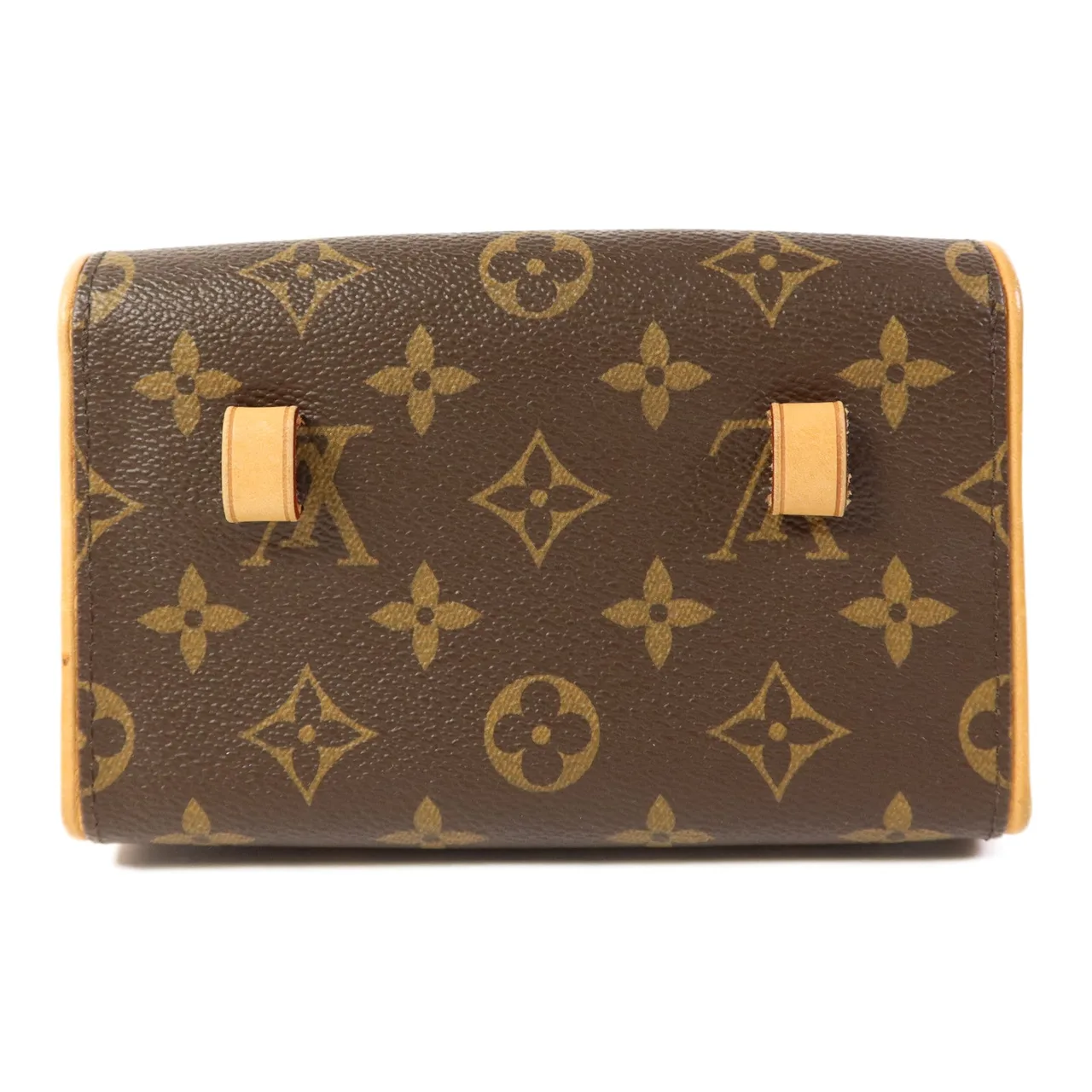 LOUIS VUITTON Pochette Twin M51854 肩背包 塗層帆布 棕色 / Brown 塗層帆布 中古品A - 縮圖 2