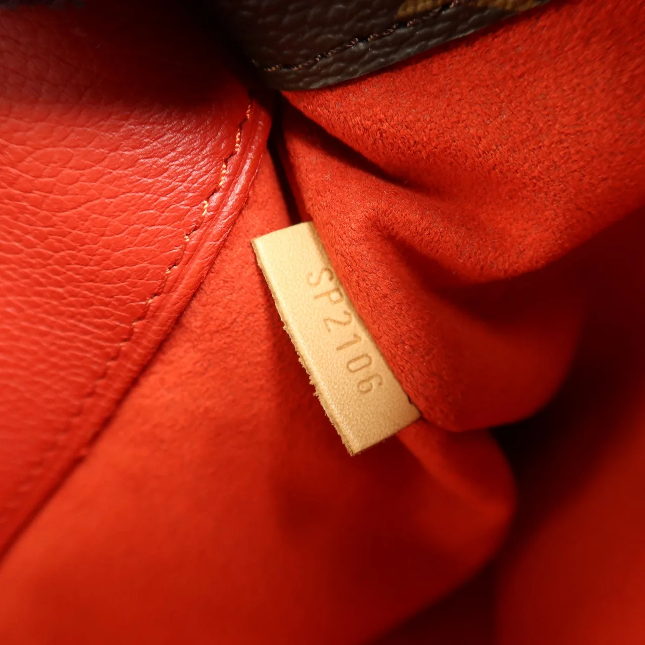 LOUIS VUITTON Pallas M41175 兩用包 塗層帆布 棕色 / Brown 塗層帆布 中古品B - 縮圖 8