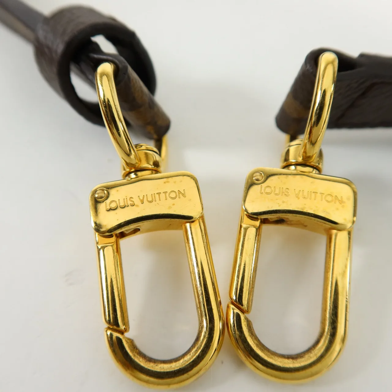 LOUIS VUITTON Pallas M41175 兩用包 塗層帆布 棕色 / Brown 塗層帆布 中古品B - 縮圖 10