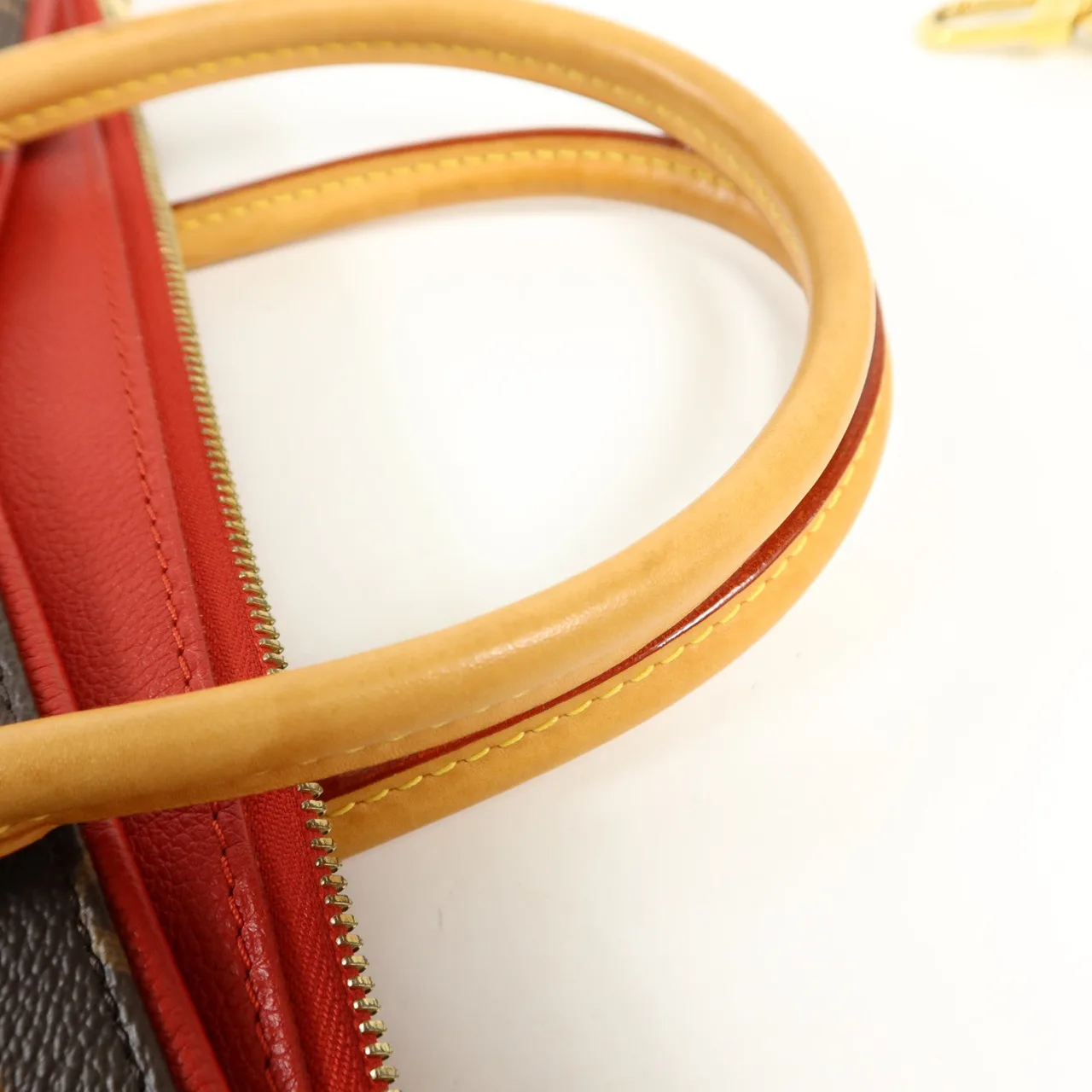 LOUIS VUITTON Pallas M41175 兩用包 塗層帆布 棕色 / Brown 塗層帆布 中古品B - 縮圖 17