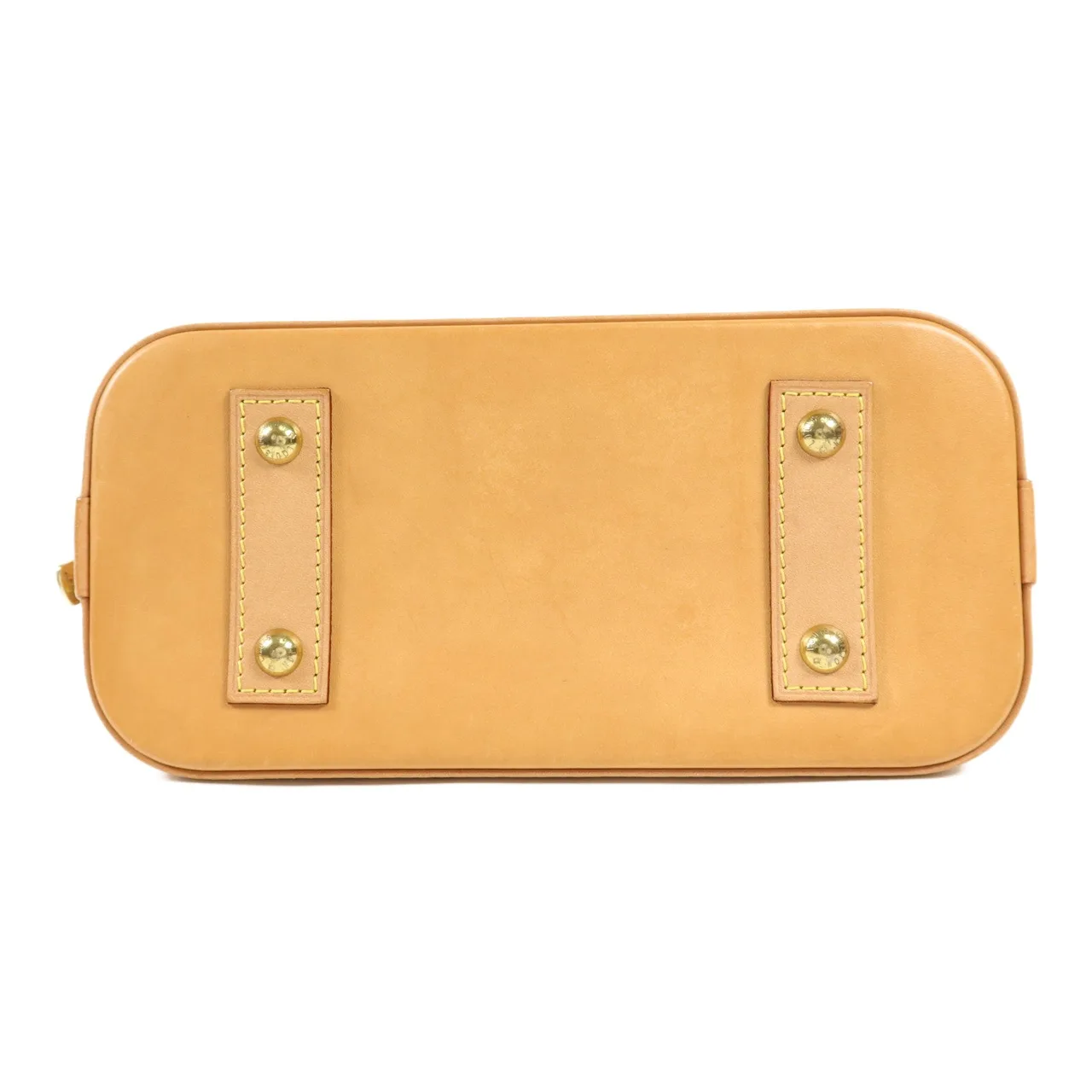 LOUIS VUITTON Alma M53152 兩用包 塗層帆布 棕色 / Brown 塗層帆布 中古品A - 縮圖 4