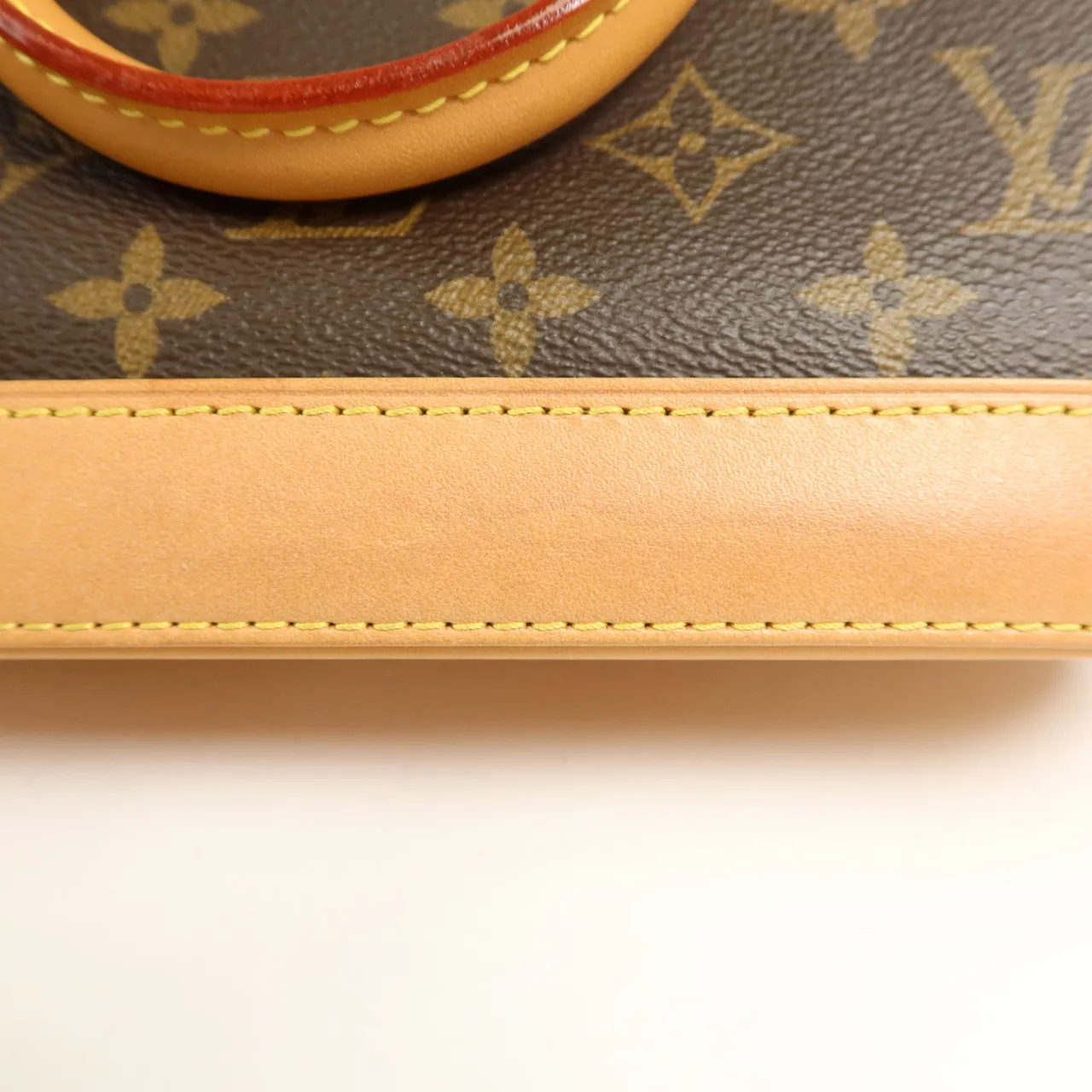 LOUIS VUITTON Alma M53152 兩用包 塗層帆布 棕色 / Brown 塗層帆布 中古品A - 縮圖 20