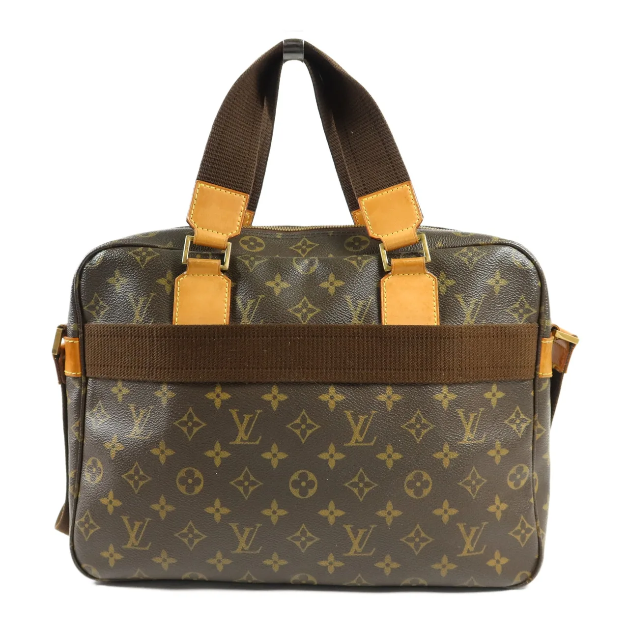 LOUIS VUITTON Sac Bosphore M40043 兩用包 塗層帆布 棕色 / Brown 塗層帆布 中古品B - 縮圖 2
