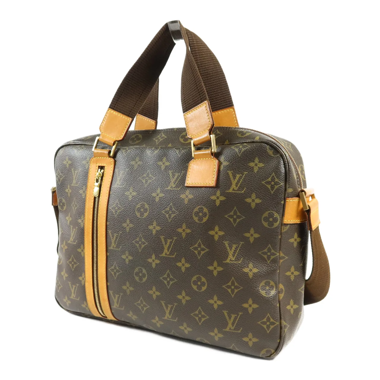 LOUIS VUITTON Sac Bosphore M40043 兩用包 塗層帆布 棕色 / Brown 塗層帆布 中古品B - 縮圖 3