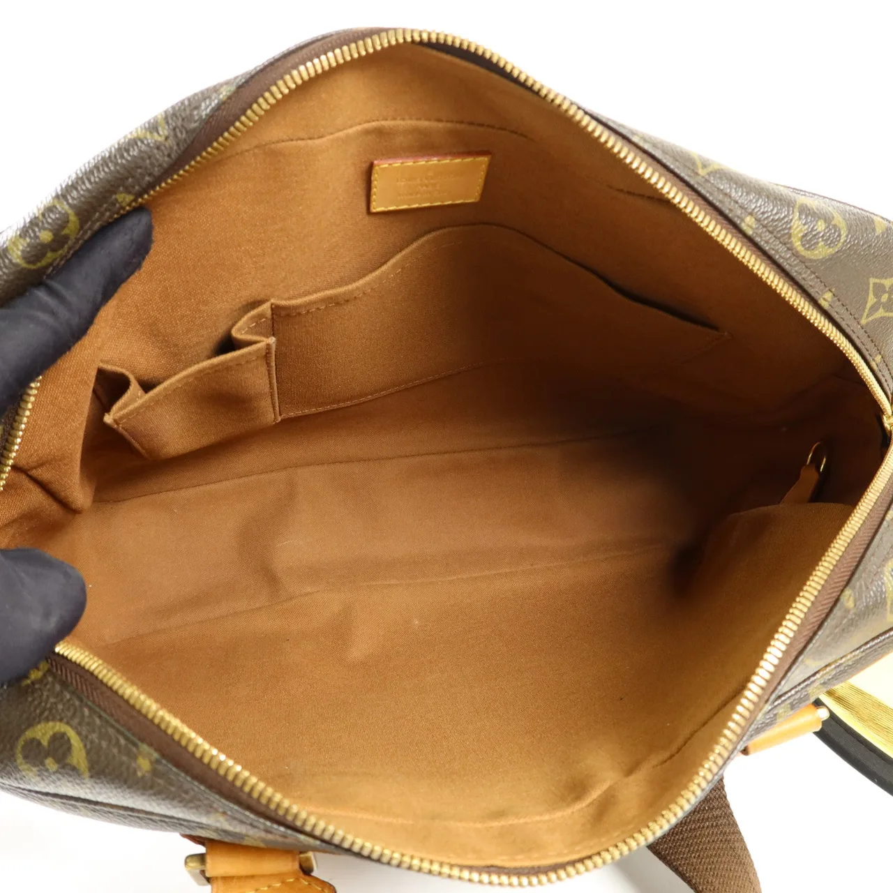 LOUIS VUITTON Sac Bosphore M40043 兩用包 塗層帆布 棕色 / Brown 塗層帆布 中古品B - 縮圖 6