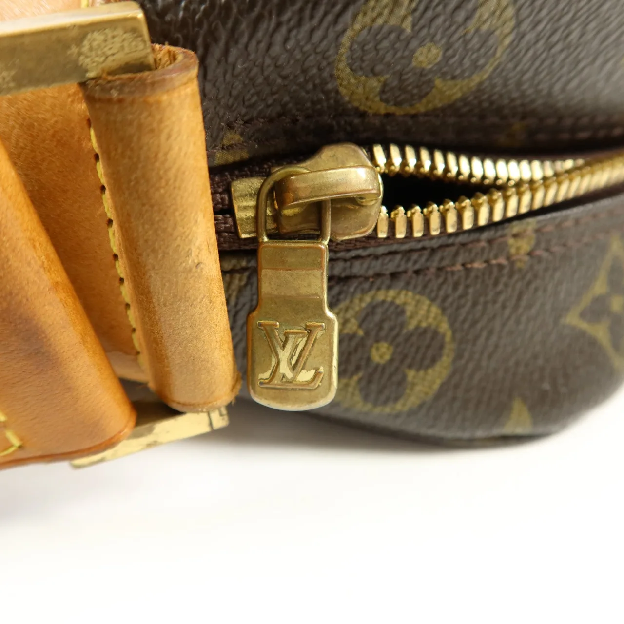 LOUIS VUITTON Sac Bosphore M40043 兩用包 塗層帆布 棕色 / Brown 塗層帆布 中古品B - 縮圖 13