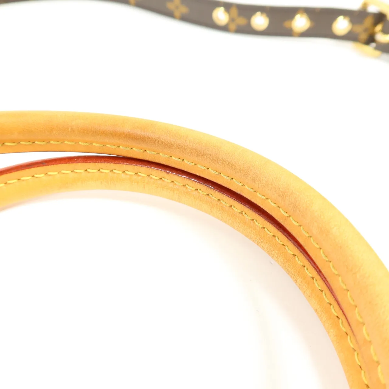 LOUIS VUITTON Pallas M41175 兩用包 塗層帆布 棕色 / Brown/Red 塗層帆布 中古品A - 縮圖 18