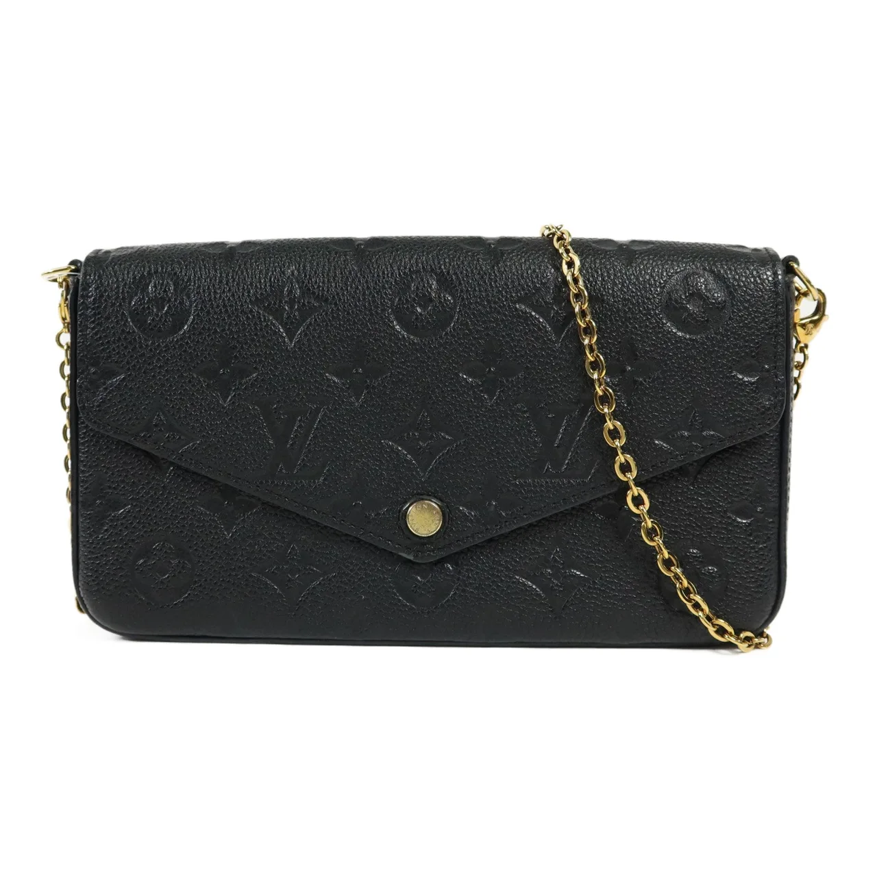 LOUIS VUITTON Felicie M82477 肩背包 牛皮 黑色 / Black