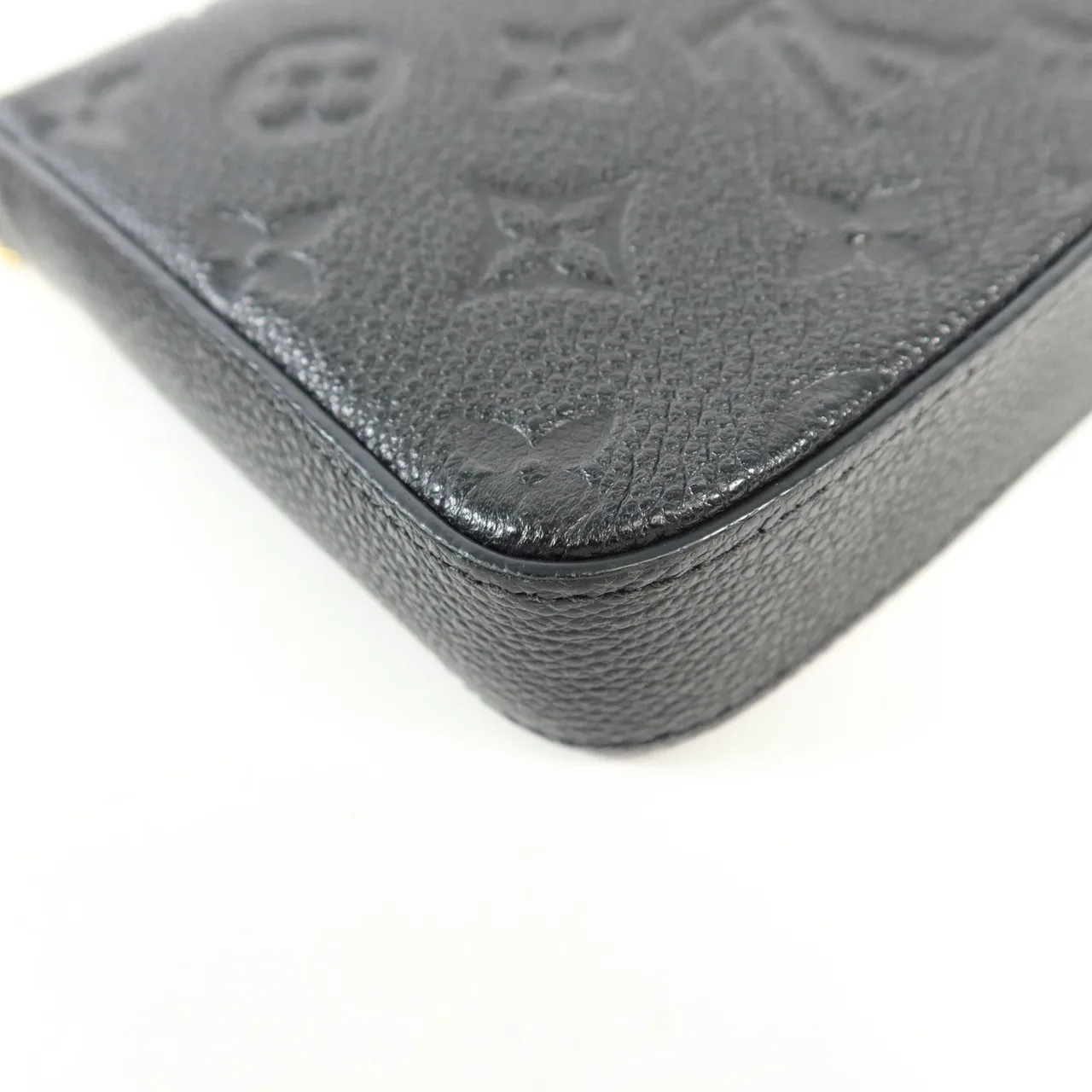 LOUIS VUITTON Felicie M82477 肩背包 牛皮 黑色 / Black 牛皮 中古品A - 縮圖 19