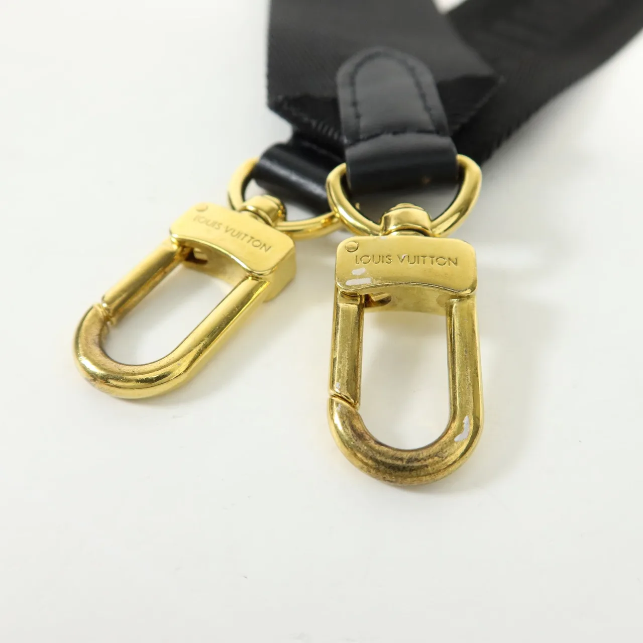 LOUIS VUITTON Petite Malle Souple M45571 兩用包 塗層帆布 棕色 / 黑色 / Brown 塗層帆布 中古品A - 縮圖 12