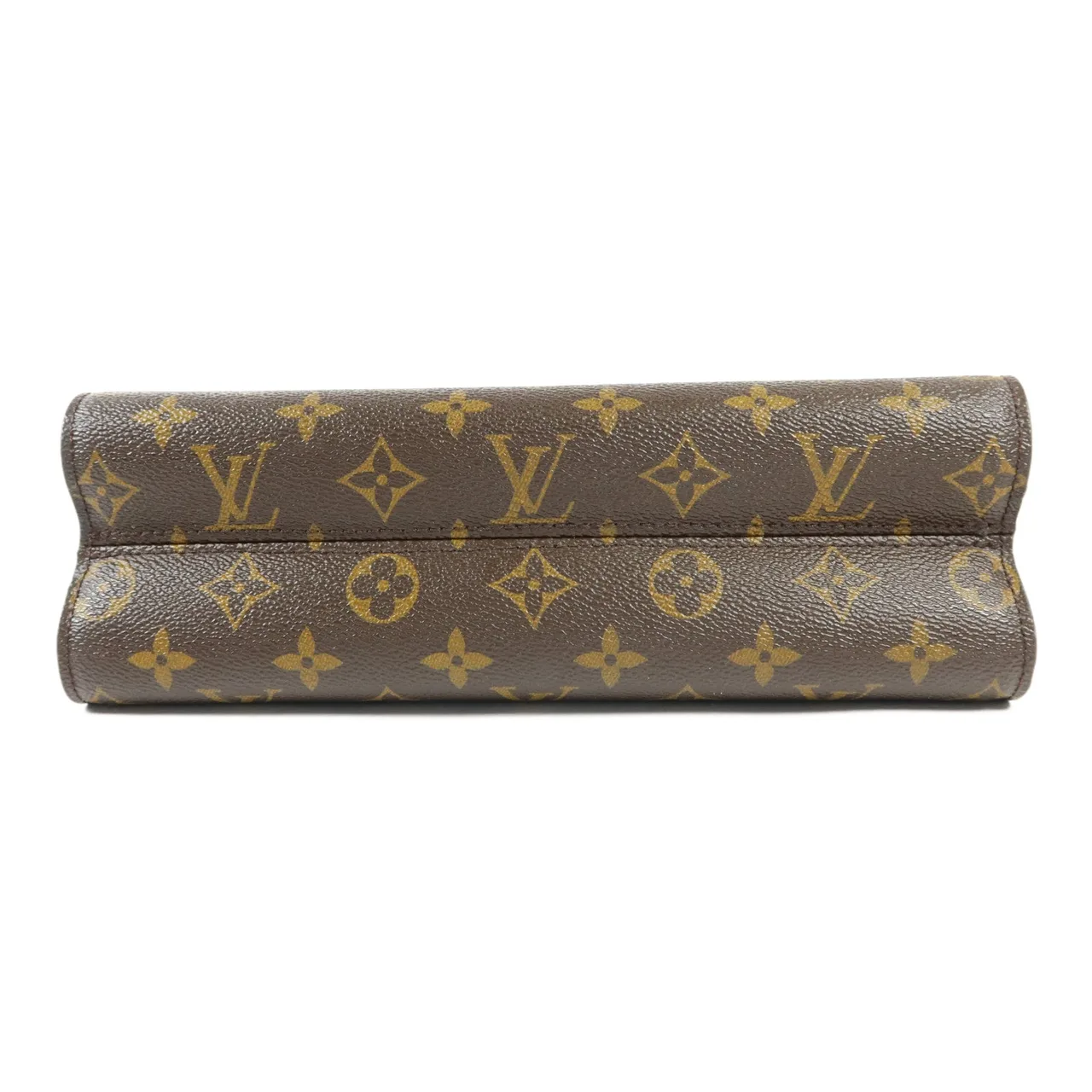 LOUIS VUITTON Victoire M41731 肩背包 塗層帆布 棕色 / 紅色 / Brown/Red 塗層帆布 中古品A - 縮圖 4