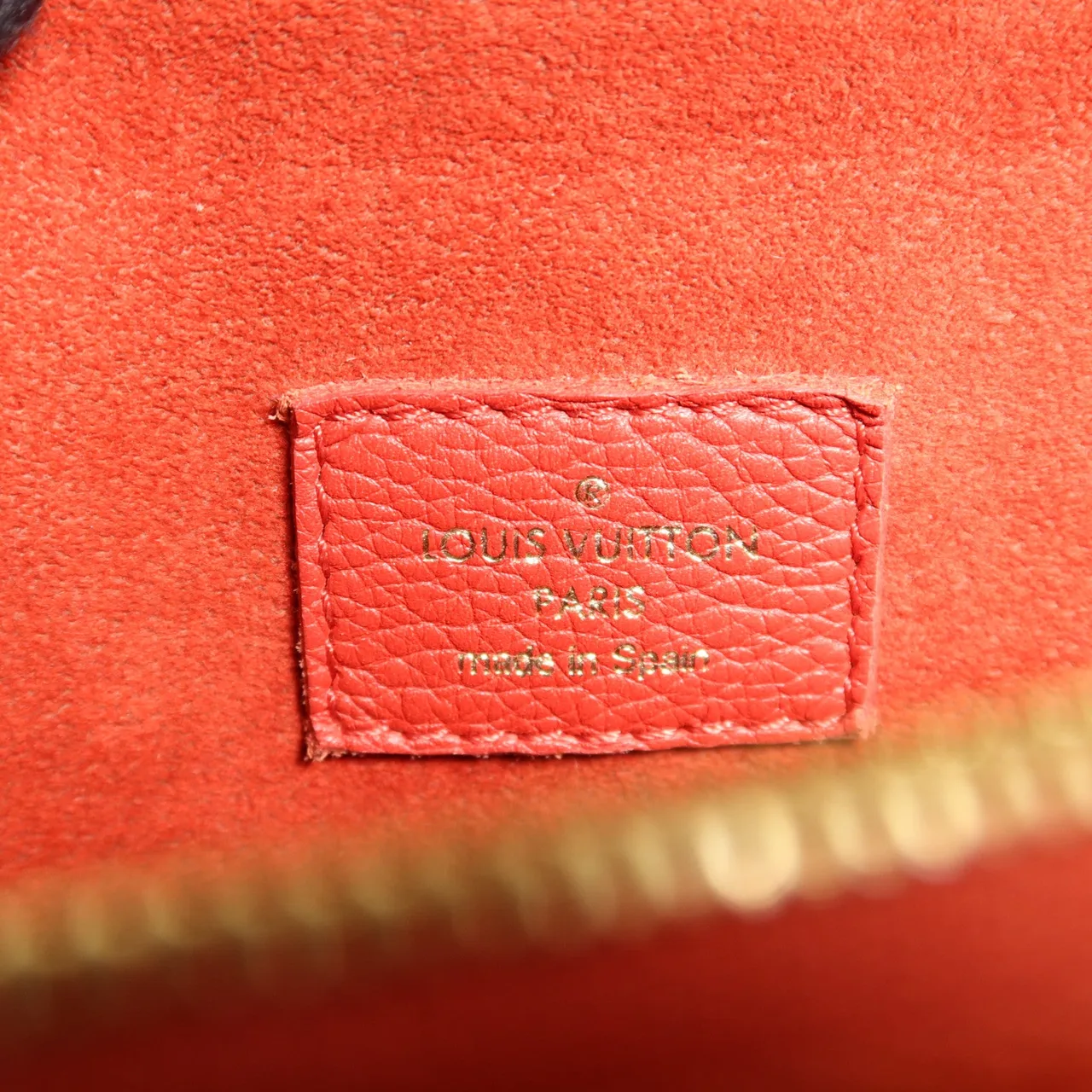 LOUIS VUITTON Victoire M41731 肩背包 塗層帆布 棕色 / 紅色 / Brown/Red 塗層帆布 中古品A - 縮圖 9