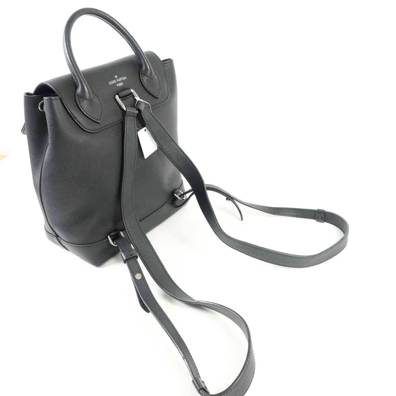 LOUIS VUITTON Lock Me Backpack M41815 背包 牛皮 黑色 / Black 牛皮 中古品A - 縮圖 5