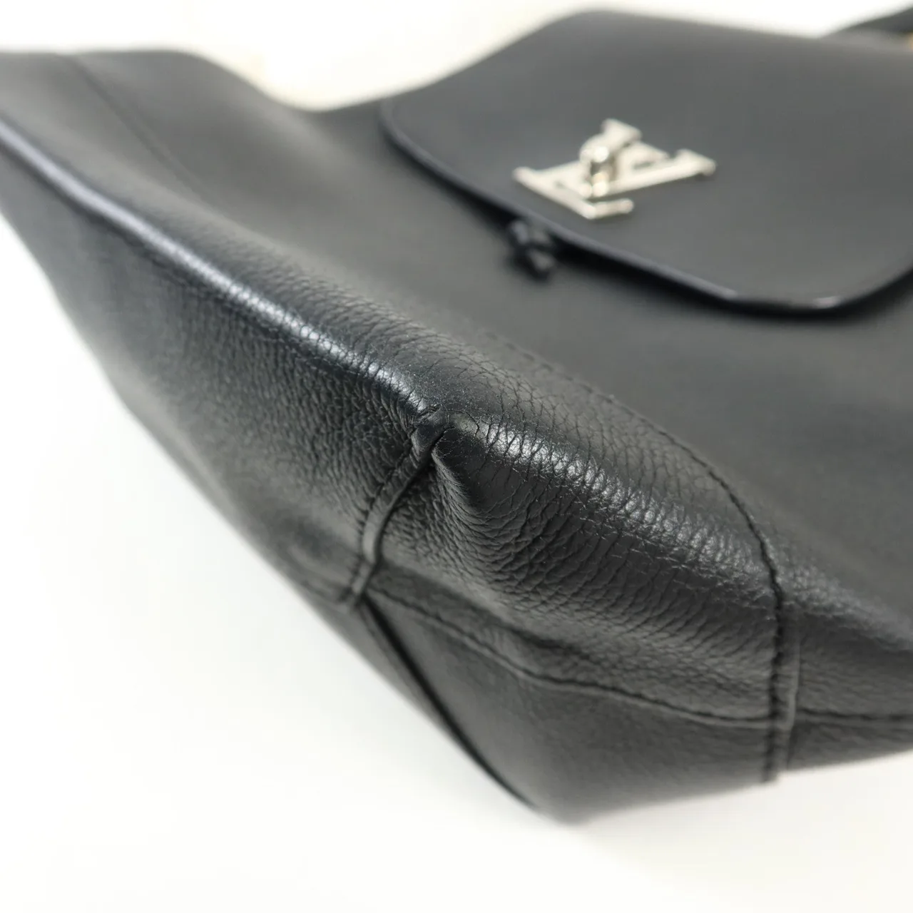 LOUIS VUITTON Lock Me Backpack M41815 背包 牛皮 黑色 / Black 牛皮 中古品A - 縮圖 10