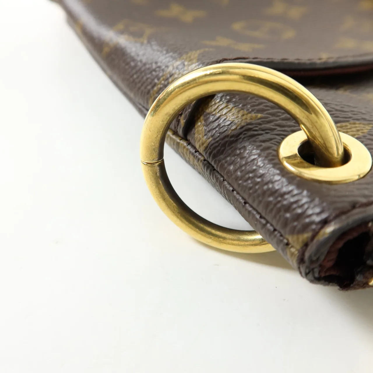 LOUIS VUITTON Odeon M45354 肩背包 塗層帆布 棕色 / Brown 塗層帆布 中古品A - 縮圖 11