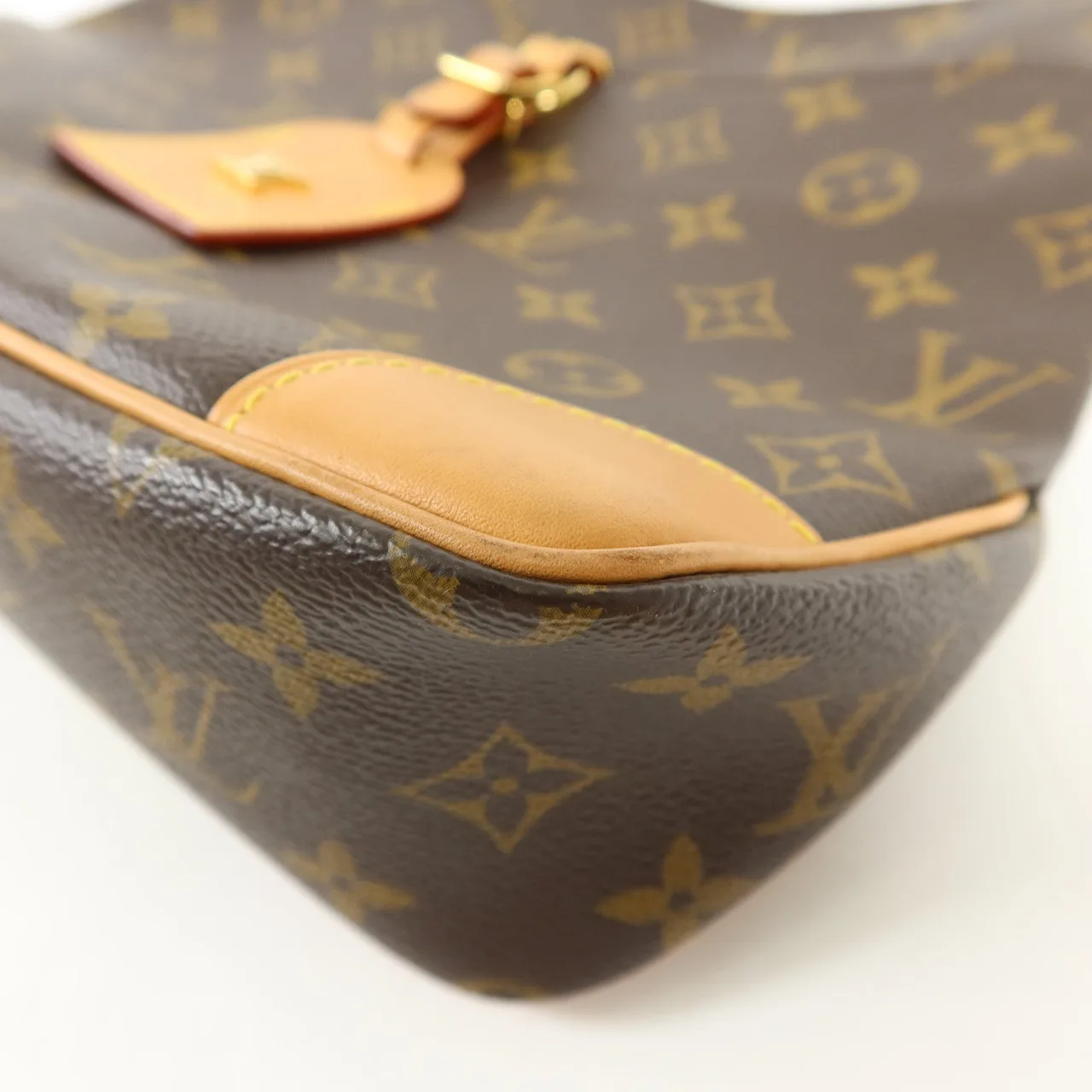 LOUIS VUITTON Odeon M45354 肩背包 塗層帆布 棕色 / Brown 塗層帆布 中古品A - 縮圖 13