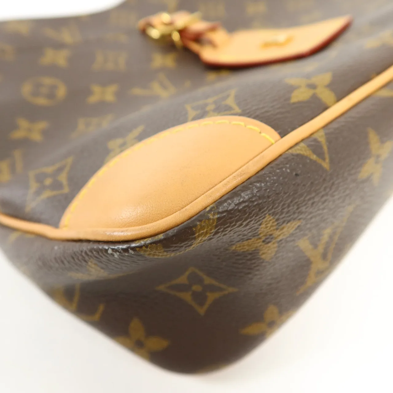 LOUIS VUITTON Odeon M45354 肩背包 塗層帆布 棕色 / Brown 塗層帆布 中古品A - 縮圖 14