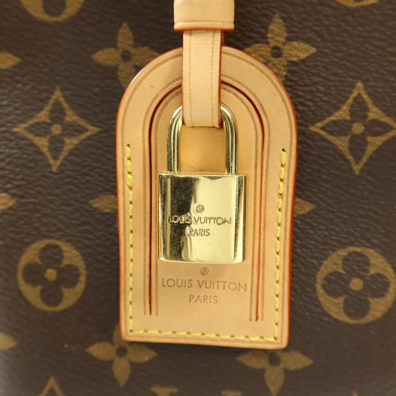 LOUIS VUITTON Petit Palais M45900 兩用包 塗層帆布 棕色 / Brown 塗層帆布 中古品A - 縮圖 9