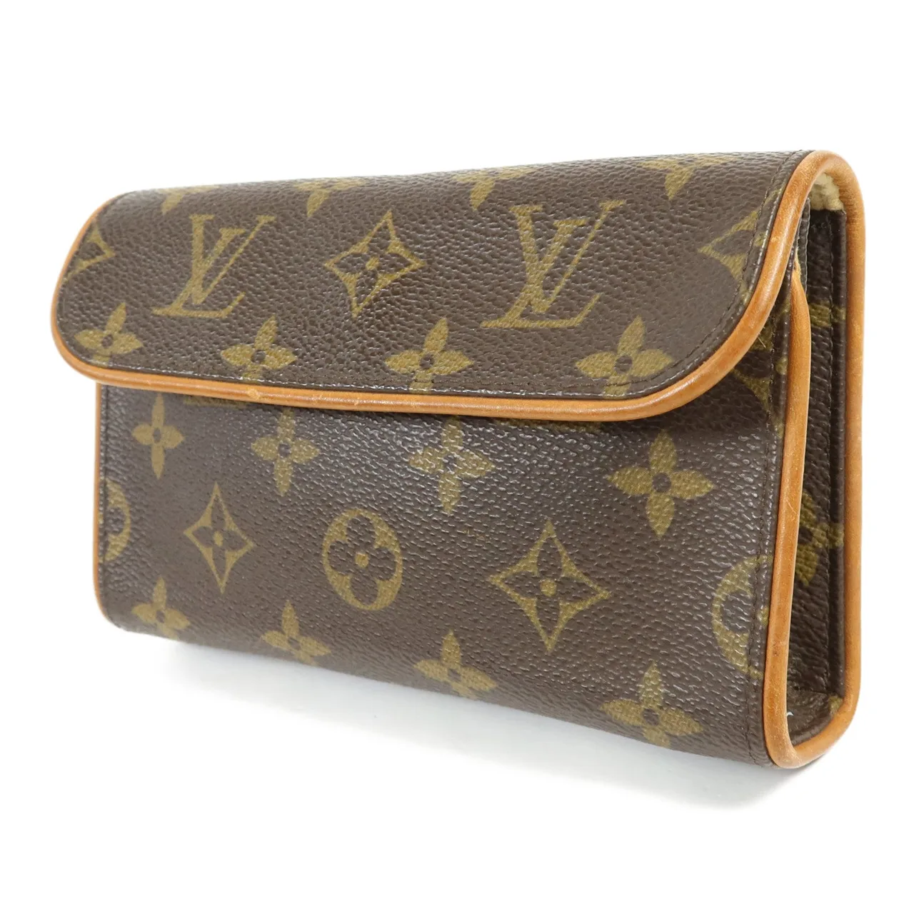 LOUIS VUITTON Pochette Florentine M51855 腰包 塗層帆布 棕色 / Brown 塗層帆布 中古品A - 縮圖 3