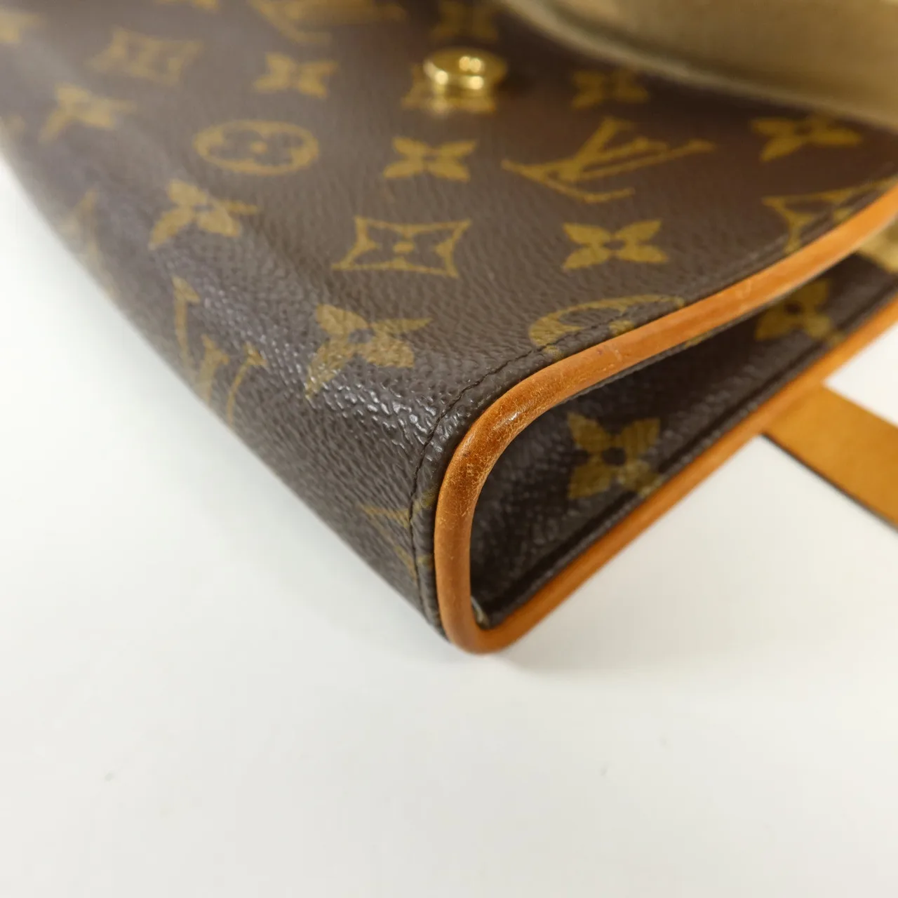 LOUIS VUITTON Pochette Florentine M51855 腰包 塗層帆布 棕色 / Brown 塗層帆布 中古品A - 縮圖 13
