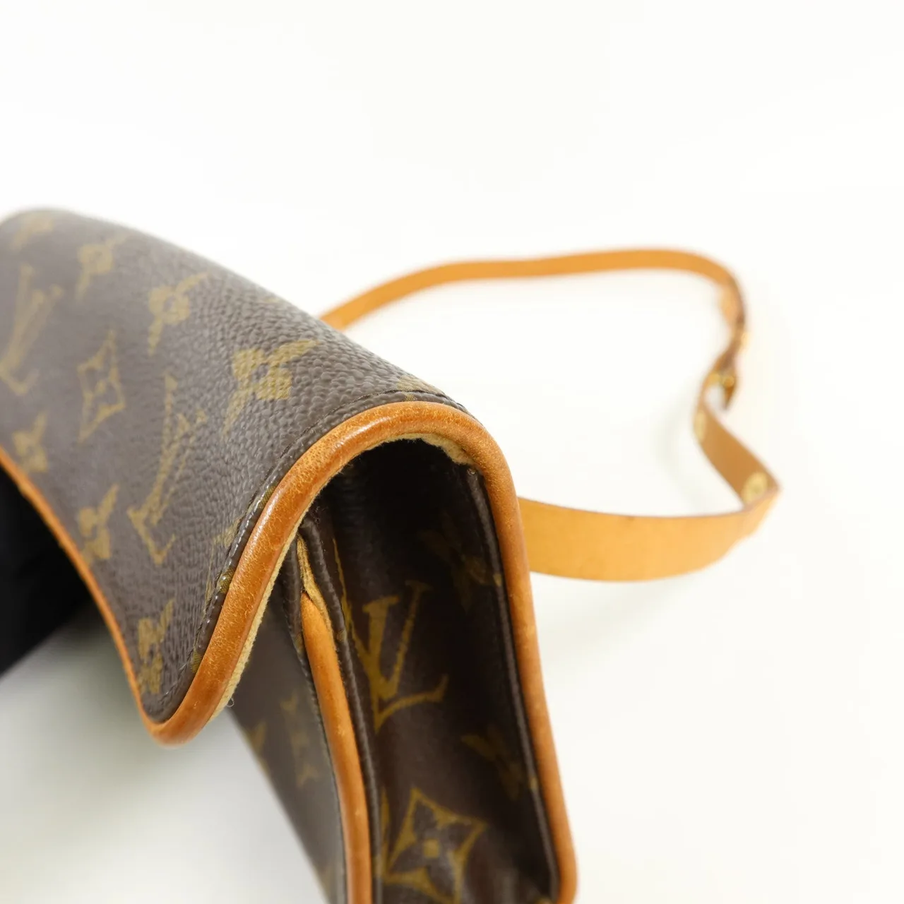 LOUIS VUITTON Pochette Florentine M51855 腰包 塗層帆布 棕色 / Brown 塗層帆布 中古品A - 縮圖 18