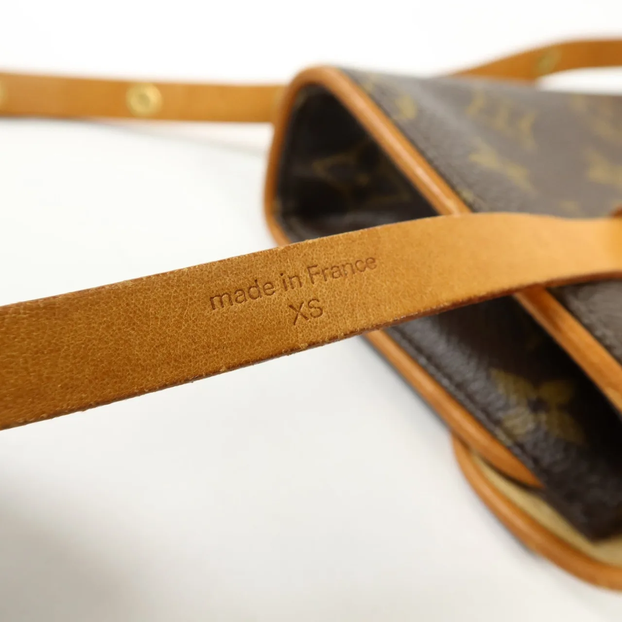 LOUIS VUITTON Pochette Florentine M51855 腰包 塗層帆布 棕色 / Brown 塗層帆布 中古品A - 縮圖 21