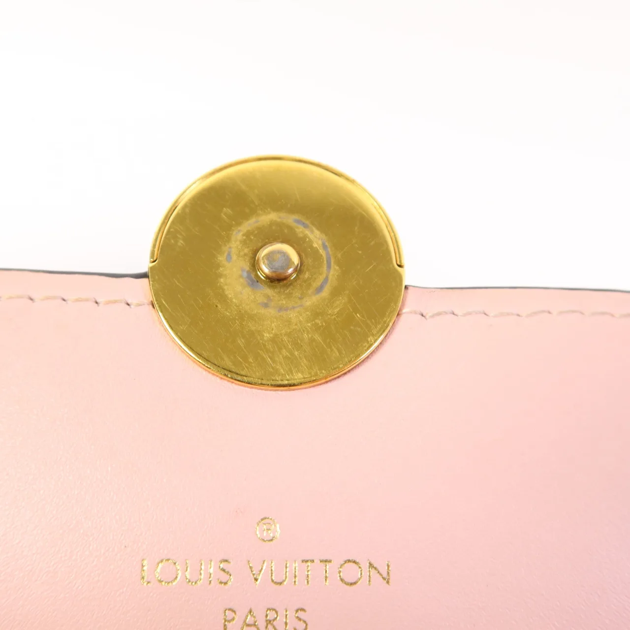 LOUIS VUITTON Flore Chain Wallet M67405 肩背包 塗層帆布 棕色 / 粉色 / Brown/Pink 塗層帆布 中古品A - 縮圖 11