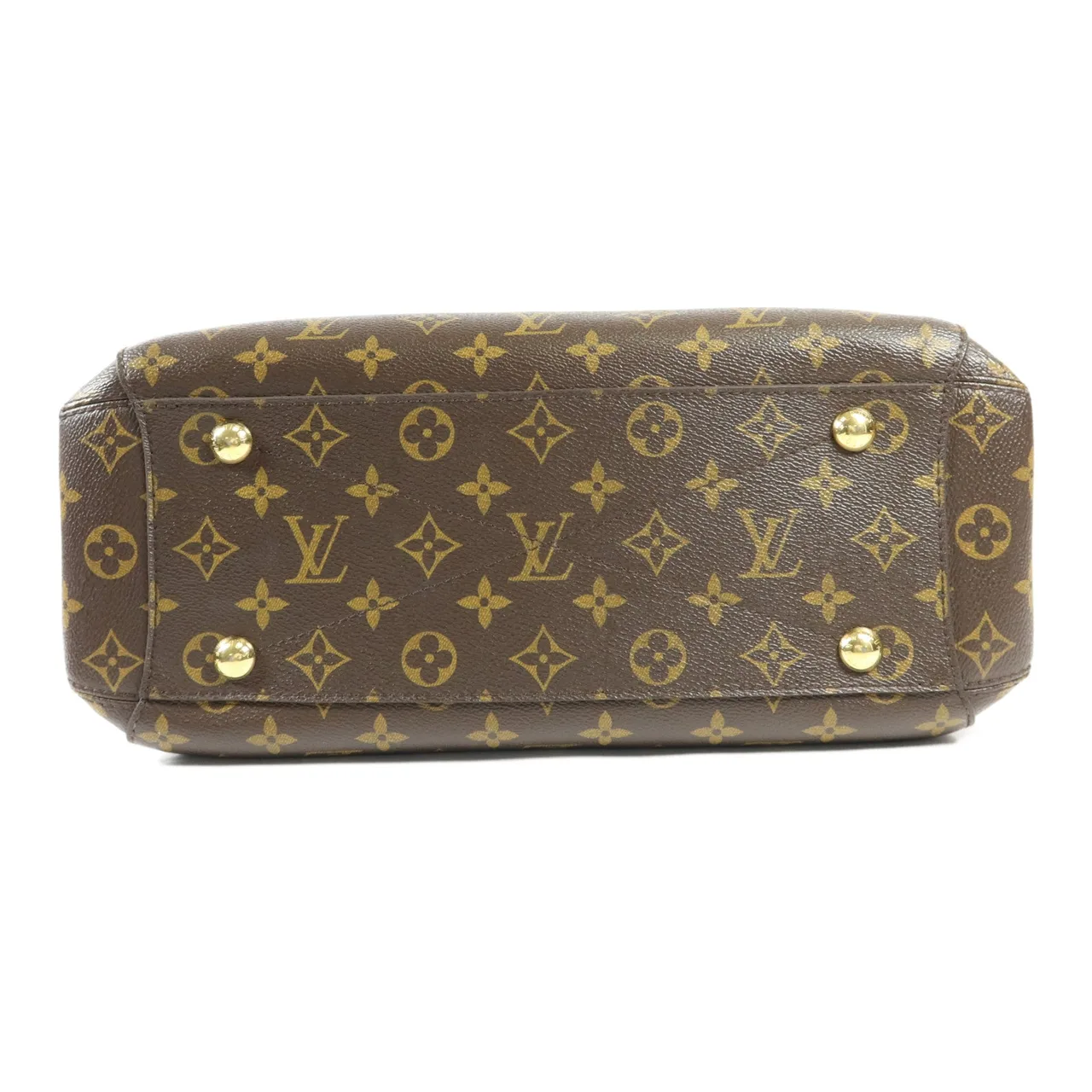 LOUIS VUITTON Montaigne M41056 兩用包 塗層帆布 棕色 / Brown 塗層帆布 中古品A - 縮圖 4