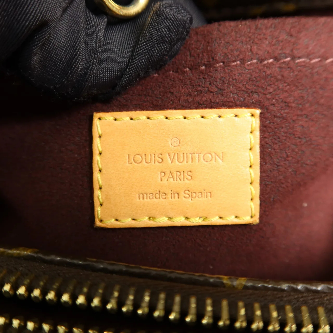 LOUIS VUITTON Montaigne M41056 兩用包 塗層帆布 棕色 / Brown 塗層帆布 中古品A - 縮圖 7