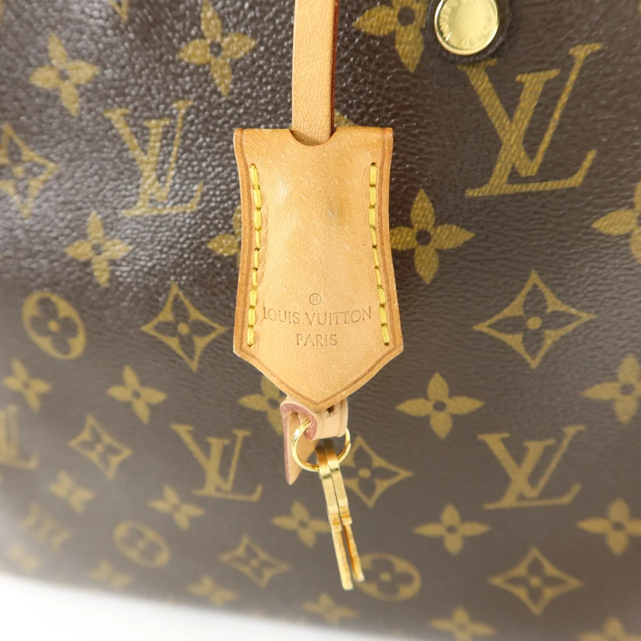 LOUIS VUITTON Montaigne M41056 兩用包 塗層帆布 棕色 / Brown 塗層帆布 中古品A - 縮圖 12