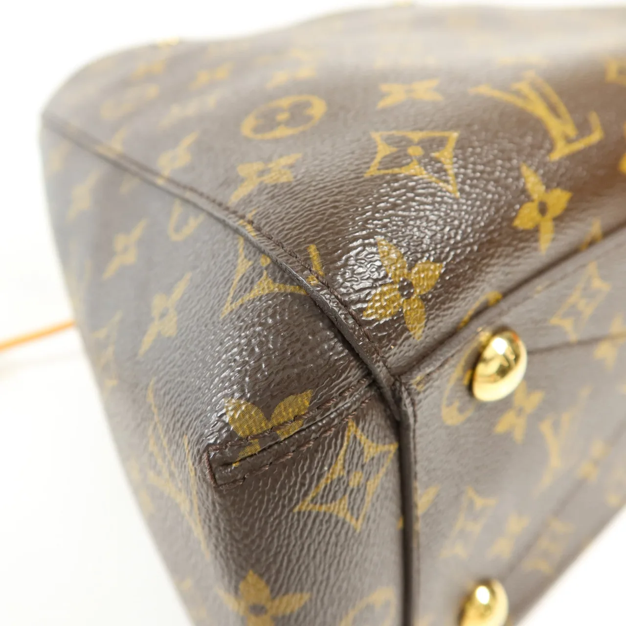 LOUIS VUITTON Montaigne M41056 兩用包 塗層帆布 棕色 / Brown 塗層帆布 中古品A - 縮圖 15