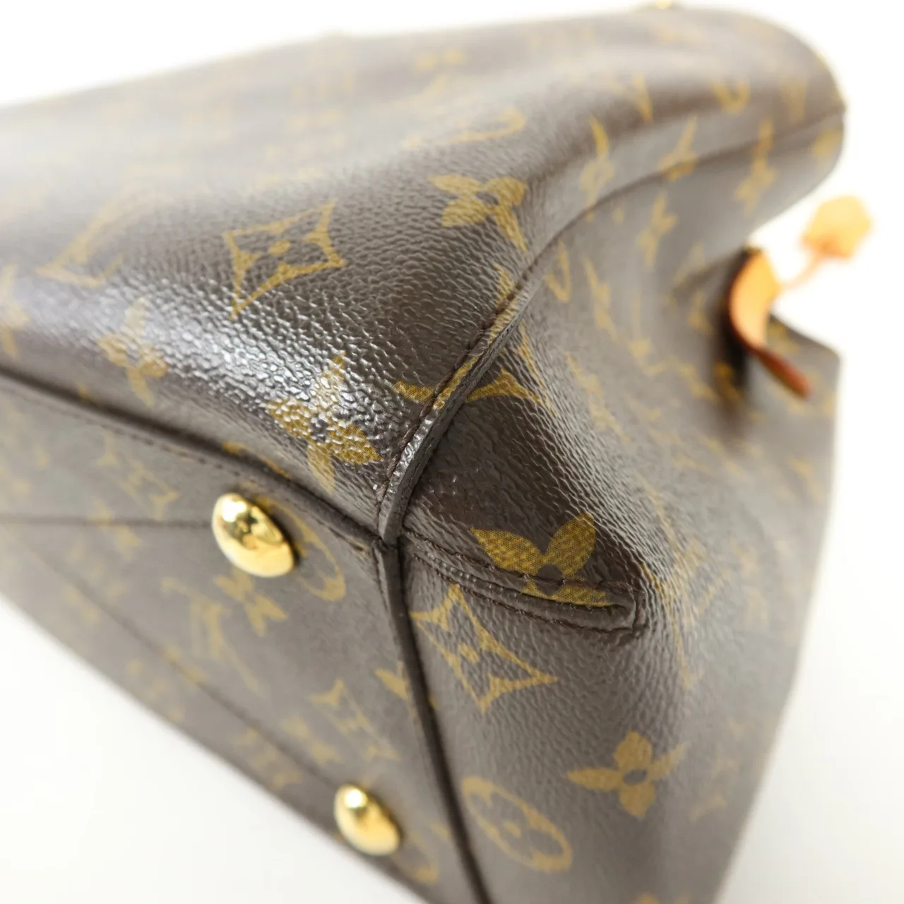 LOUIS VUITTON Montaigne M41056 兩用包 塗層帆布 棕色 / Brown 塗層帆布 中古品A - 縮圖 16