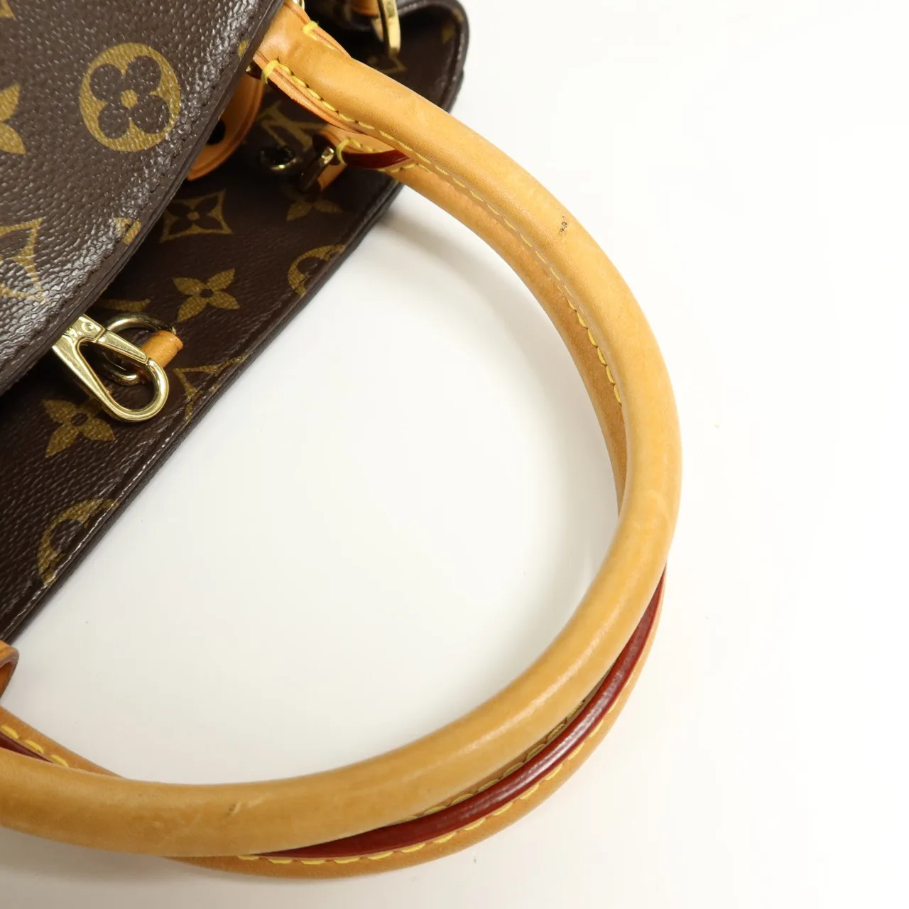 LOUIS VUITTON Montaigne M41056 兩用包 塗層帆布 棕色 / Brown 塗層帆布 中古品A - 縮圖 18