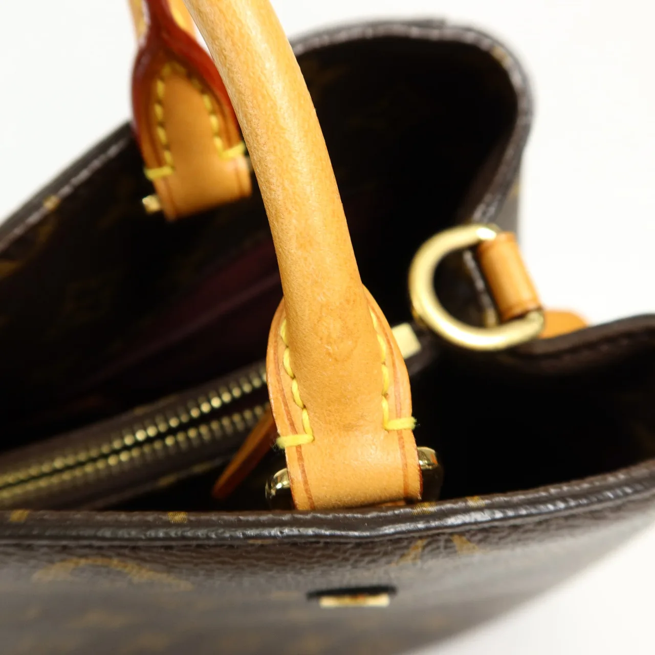 LOUIS VUITTON Montaigne M41056 兩用包 塗層帆布 棕色 / Brown 塗層帆布 中古品A - 縮圖 19