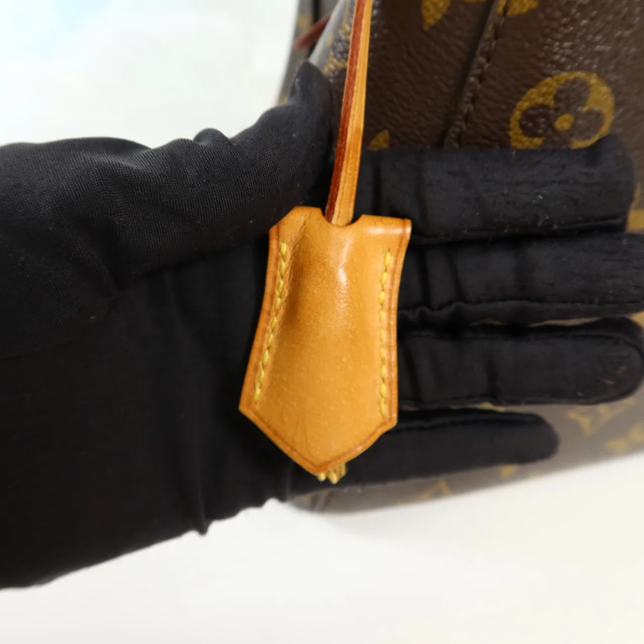 LOUIS VUITTON Montaigne M41056 兩用包 塗層帆布 棕色 / Brown 塗層帆布 中古品A - 縮圖 20