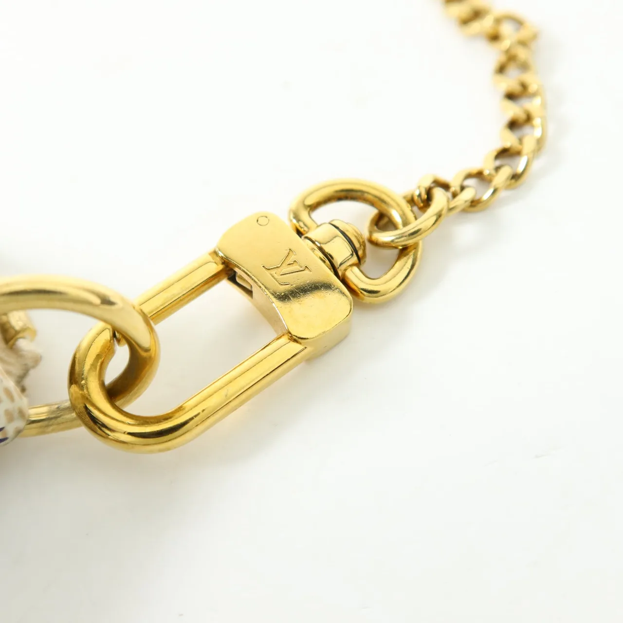 LOUIS VUITTON Mini Pochette Accessories N58010 化妝箱包 塗層帆布 白色 / White/Grey 塗層帆布 中古品A - 縮圖 10