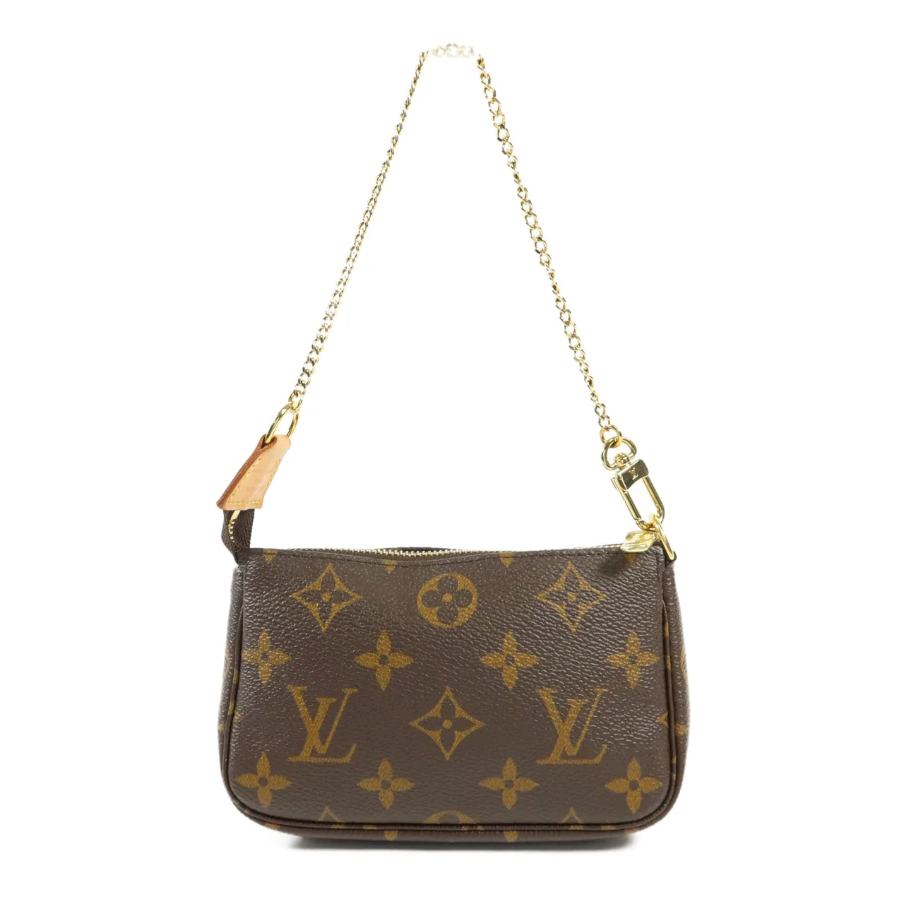 LOUIS VUITTON Pochette Accessoires M58009 化妝箱包 塗層帆布 棕色 / Brown 塗層帆布 中古品A - 縮圖 2