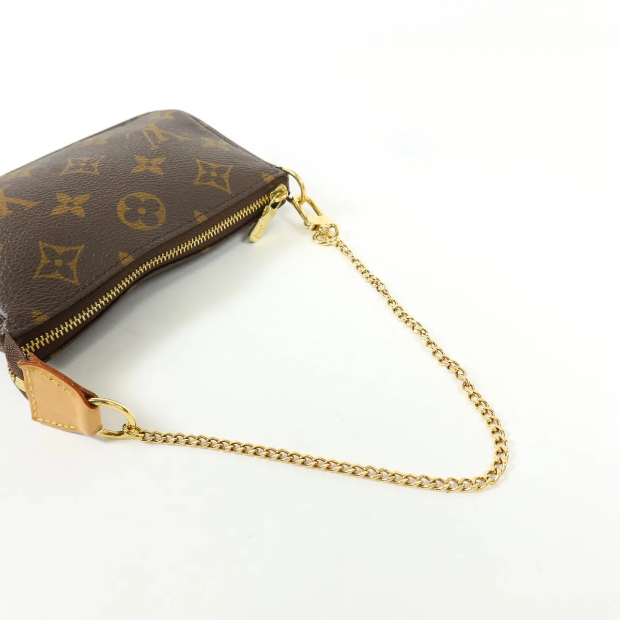 LOUIS VUITTON Pochette Accessoires M58009 化妝箱包 塗層帆布 棕色 / Brown 塗層帆布 中古品A - 縮圖 5