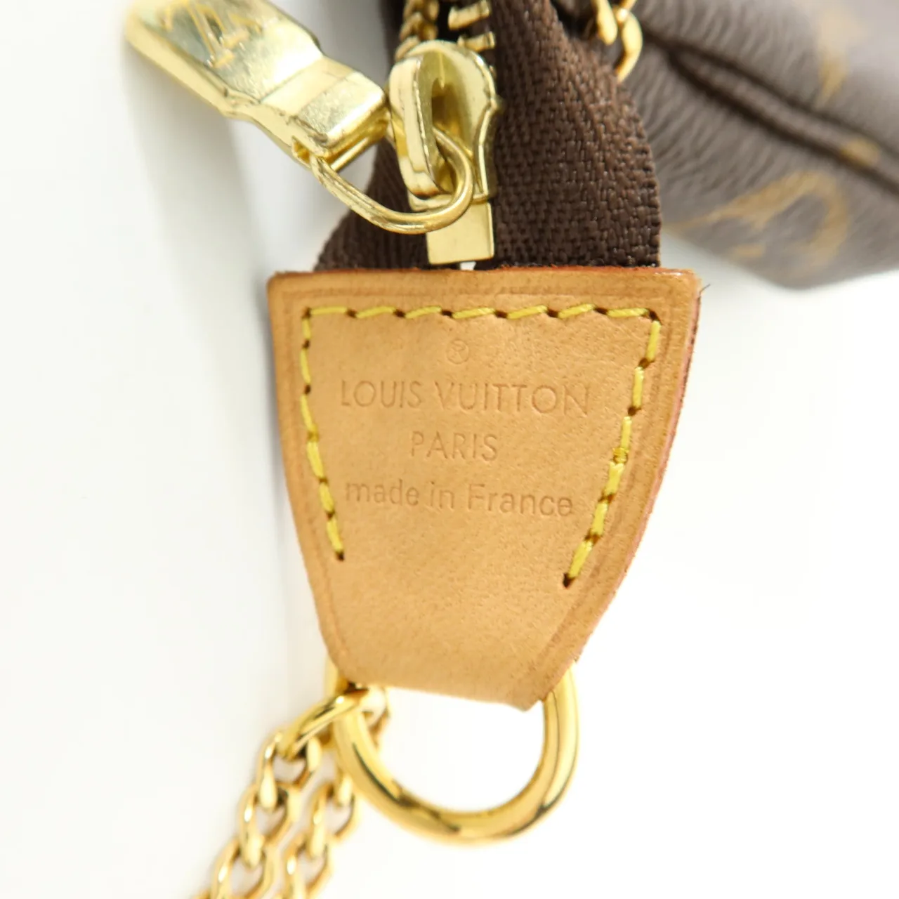 LOUIS VUITTON Pochette Accessoires M58009 化妝箱包 塗層帆布 棕色 / Brown 塗層帆布 中古品A - 縮圖 7